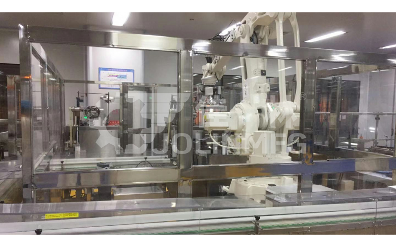 盒類藥品自動化后道包裝線